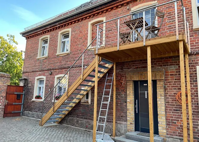 Apartment Zschampert Hof Bei Leipzig Ruhige Landliebe Fuer 2-3 Personen *